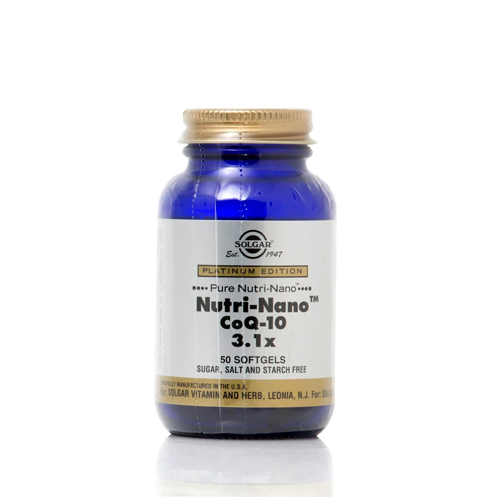SOLGAR - NUTRI NANO CoQ-10 3,1x - 50softgels